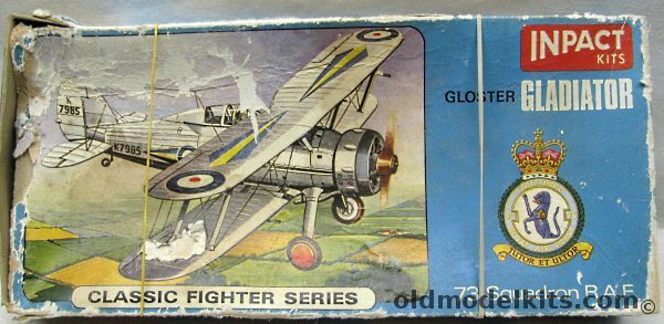 Inpact 1/48 Gloster Gladiator, P201 plastic model kit